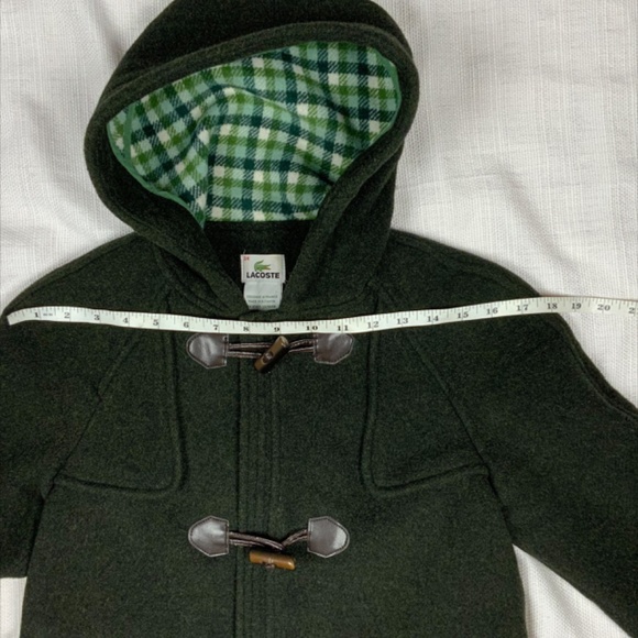 VINTAGE CHILD LACROSSE WINTER COAT,  EURO SIZE 34 , CHECK MEASUREMENTS - Picture 4 of 8